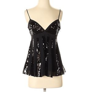 BCBG Sequin Top